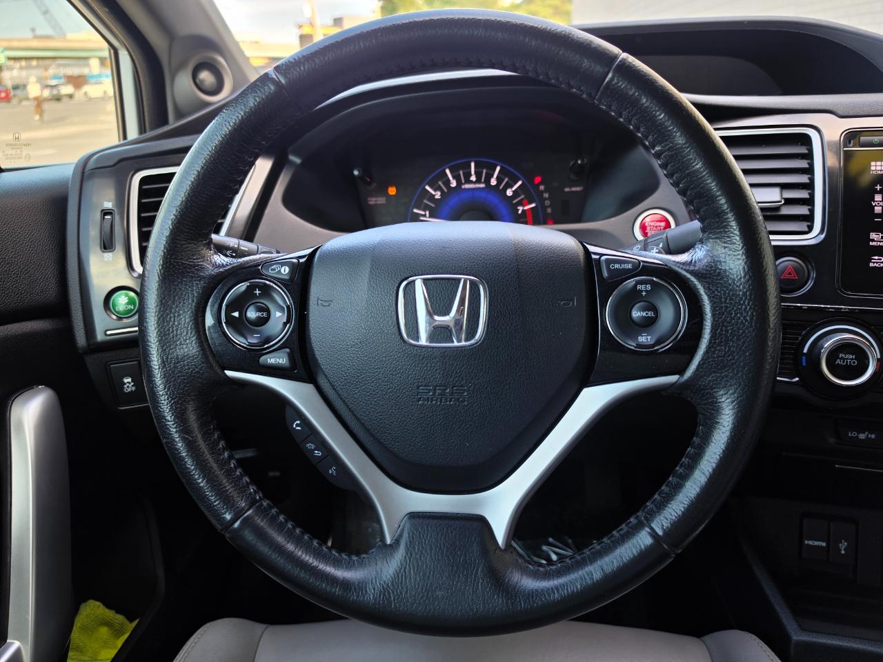 Honda Civic Coupe 2dr CVT EX-L 2015