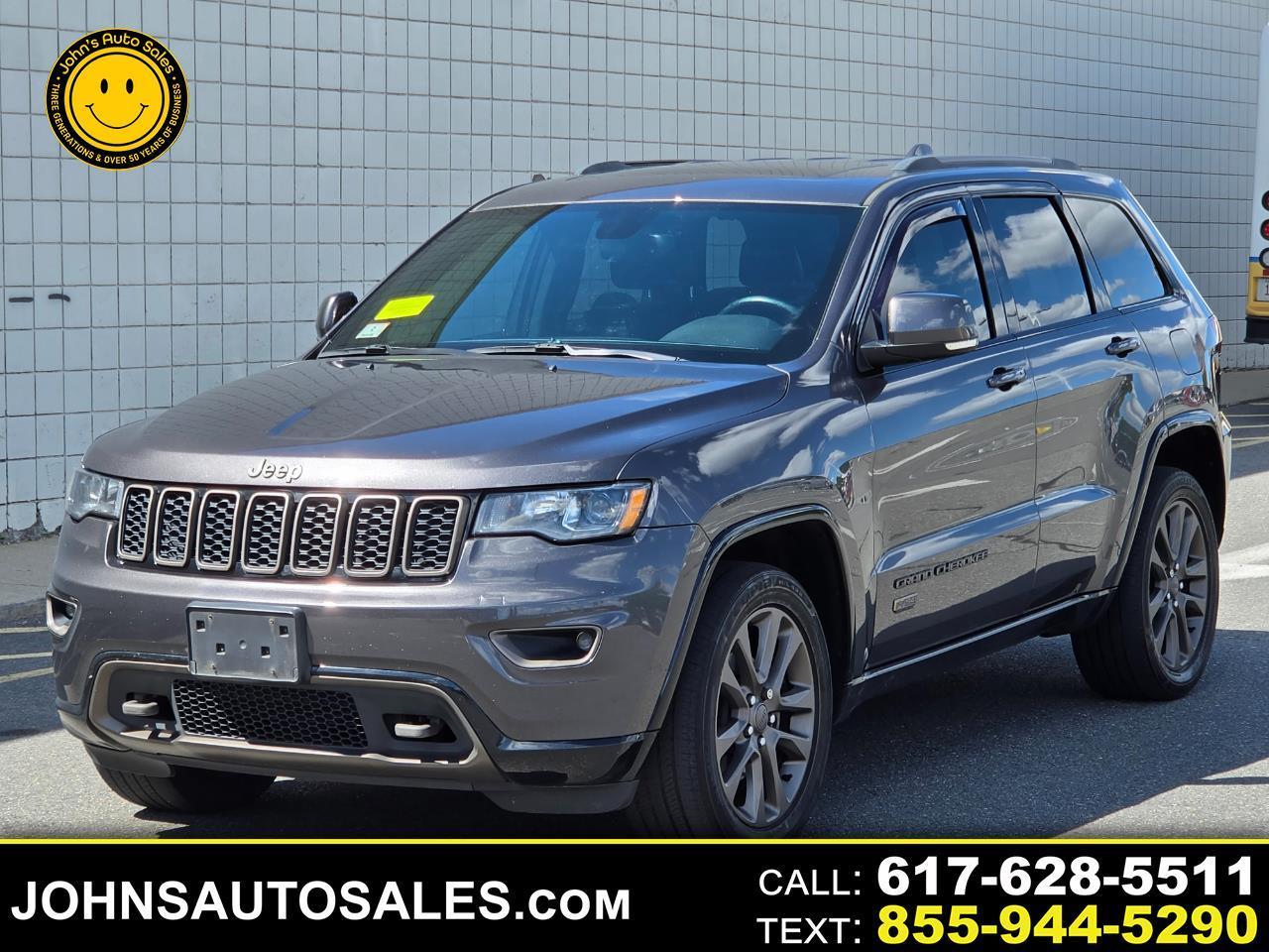 Jeep Grand Cherokee 4WD 4dr Limited 75th Anniversary 2016