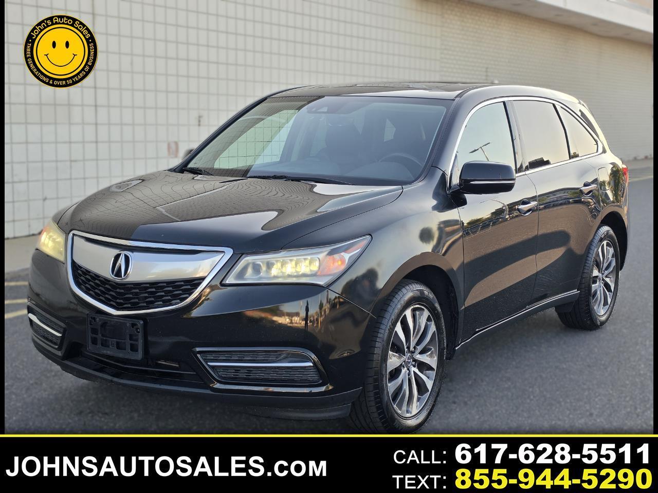 2016 Acura MDX SH-AWD 4dr w/Tech/AcuraWatch Plus