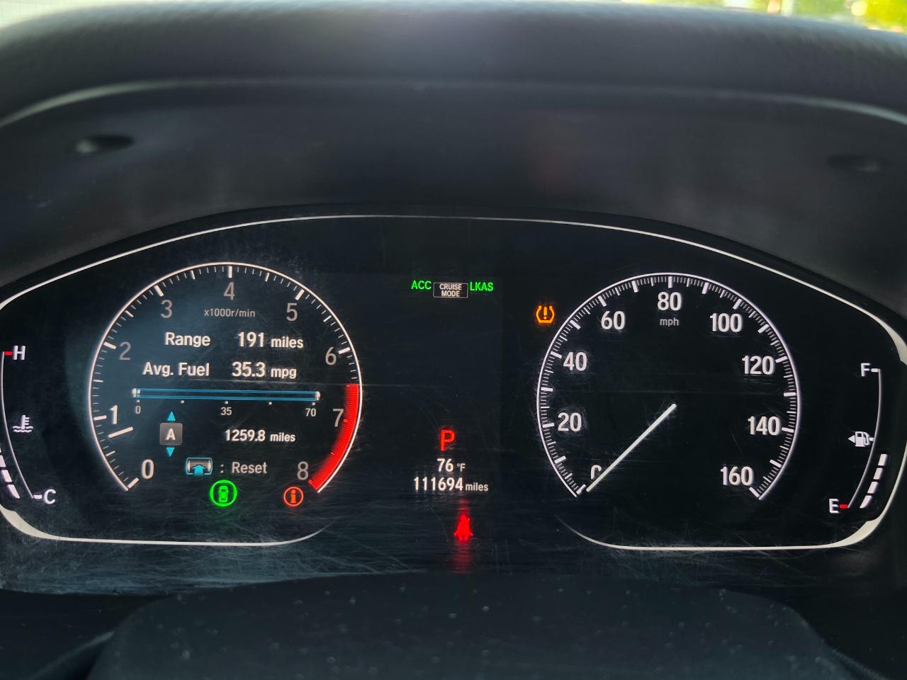 Honda Accord Sedan LX 1.5T CVT 2020