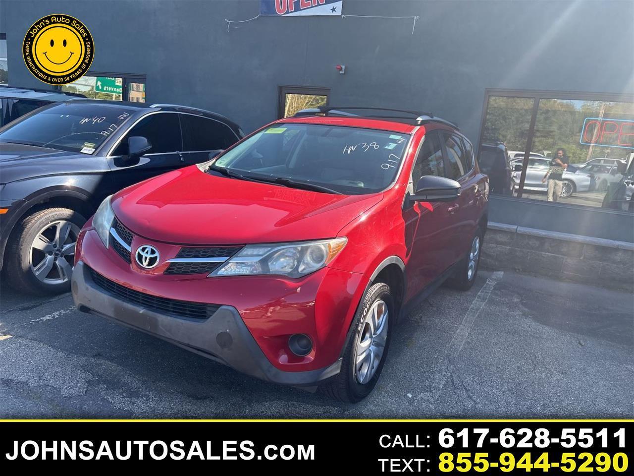 Toyota RAV4 AWD 4dr LE (Natl) 2013