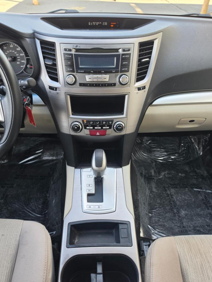 Subaru Outback 4dr Wgn H4 Auto 2.5i 2013