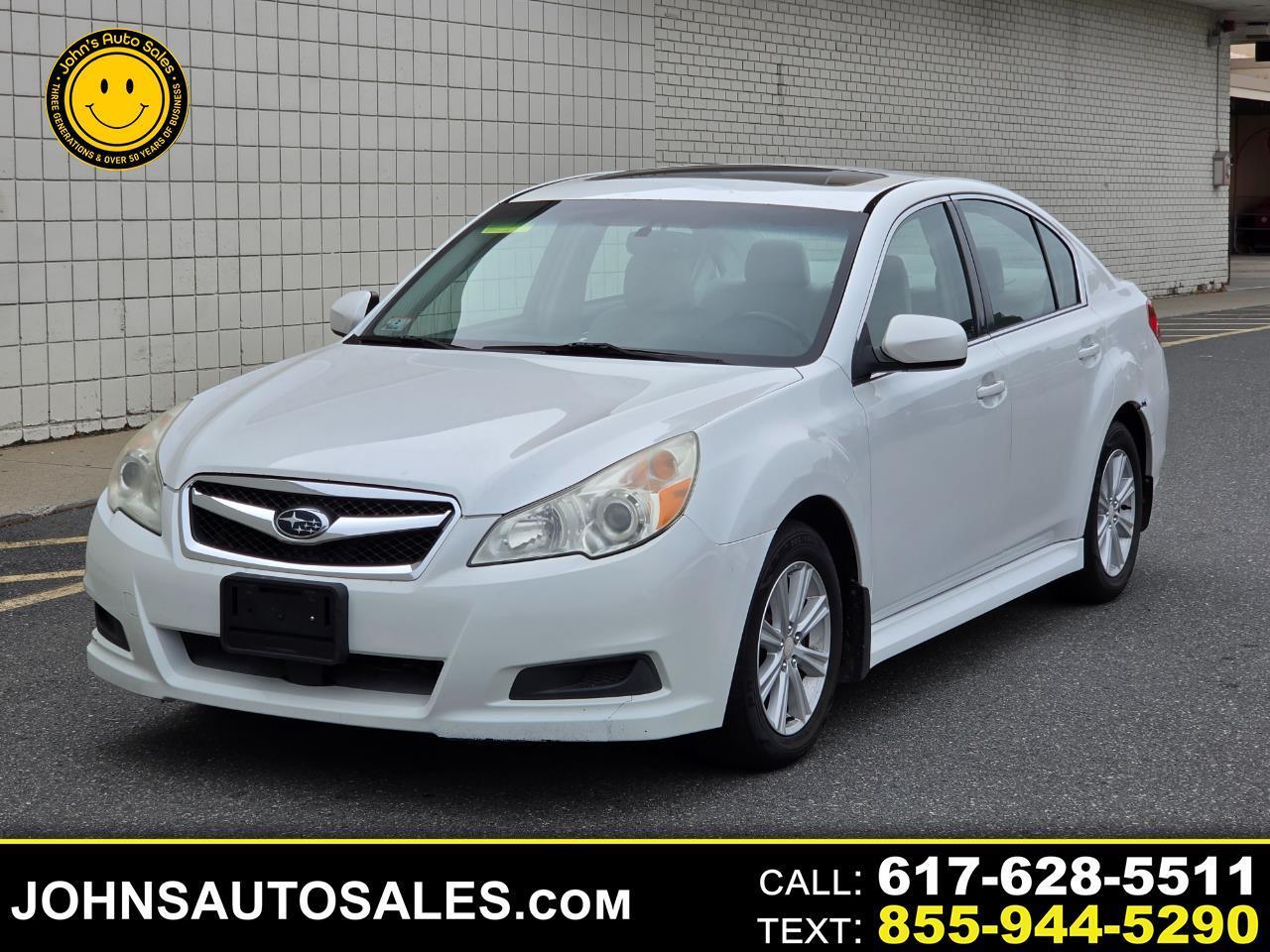 Subaru Legacy 4dr Sdn H4 Auto 2.5i Premium 2012