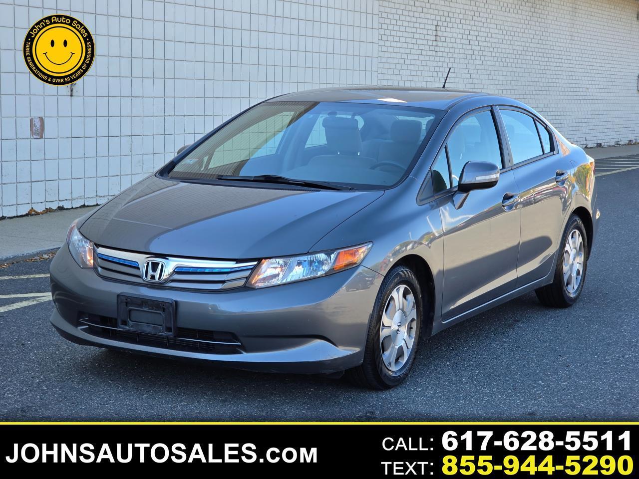 Honda Civic Hybrid 4dr Sdn L4 CVT 2012