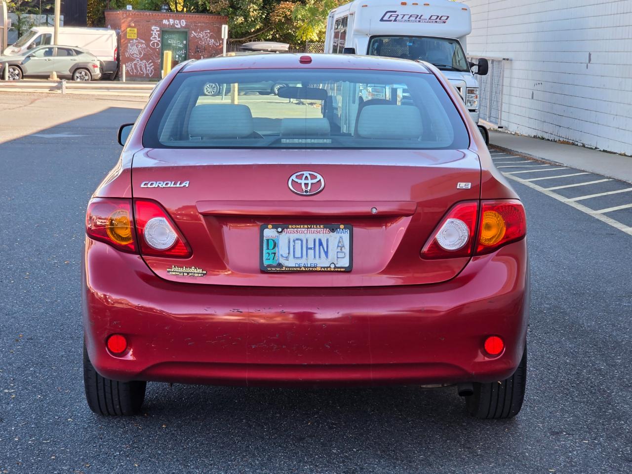 Toyota Corolla 4dr Sdn Man (Natl) 2009