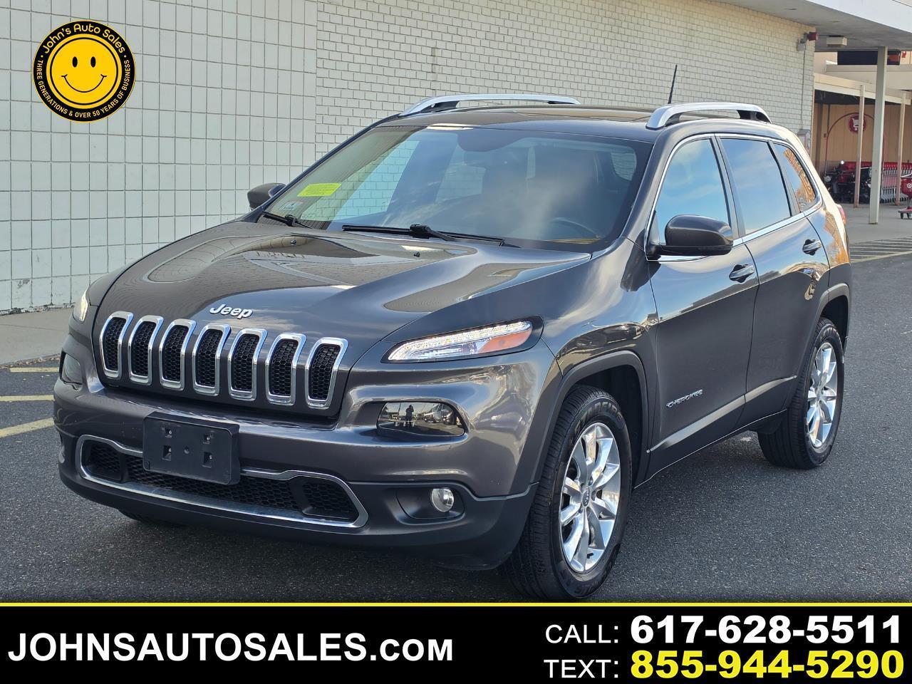 2016 Jeep Cherokee 4WD 4dr Limited