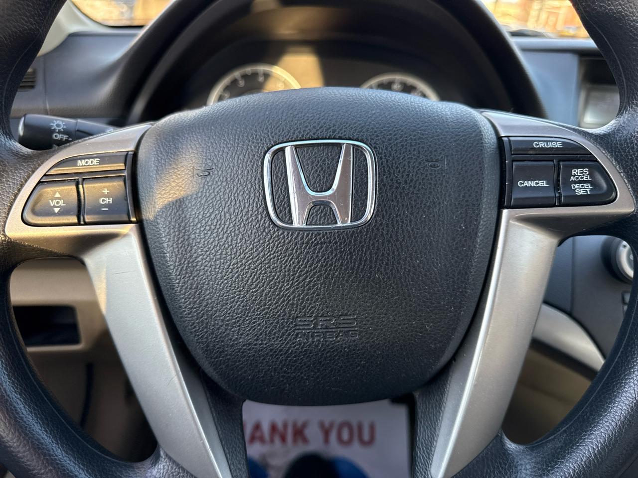 Honda Accord LX sedan AT 2012