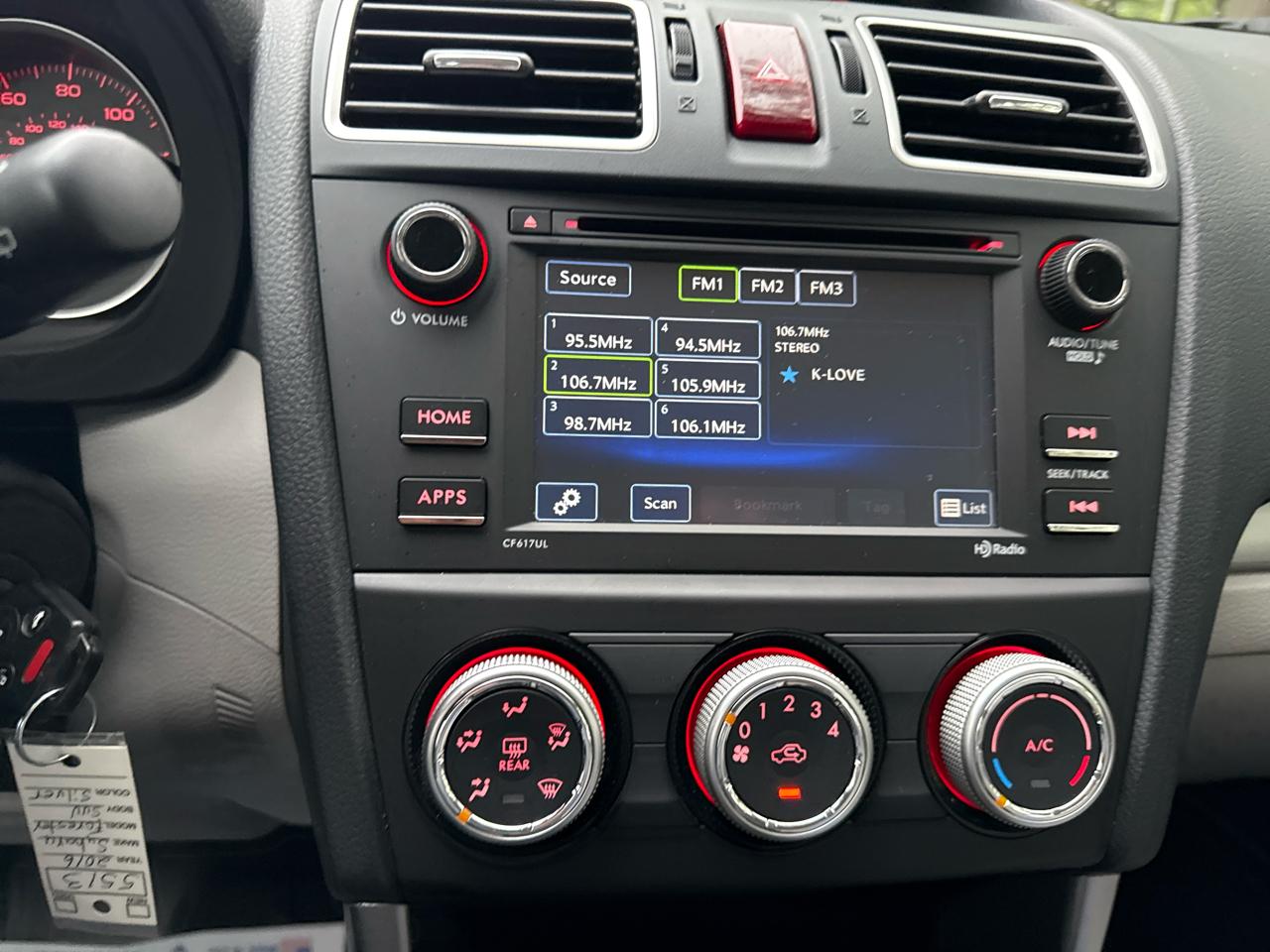Subaru Forester 2.5i PZEV CVT 2016