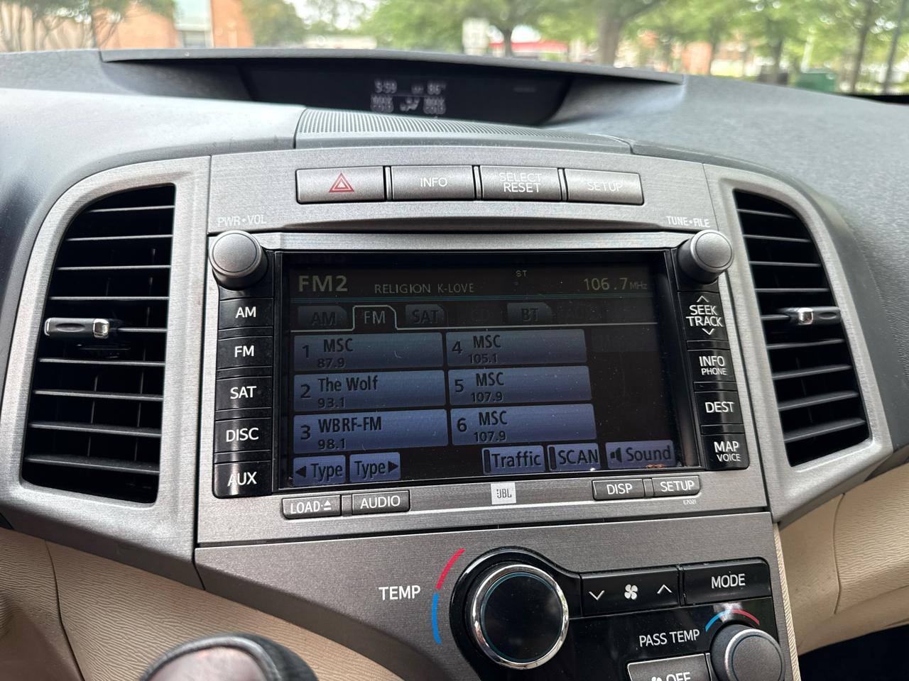 Toyota Venza 4X2 I4 2010