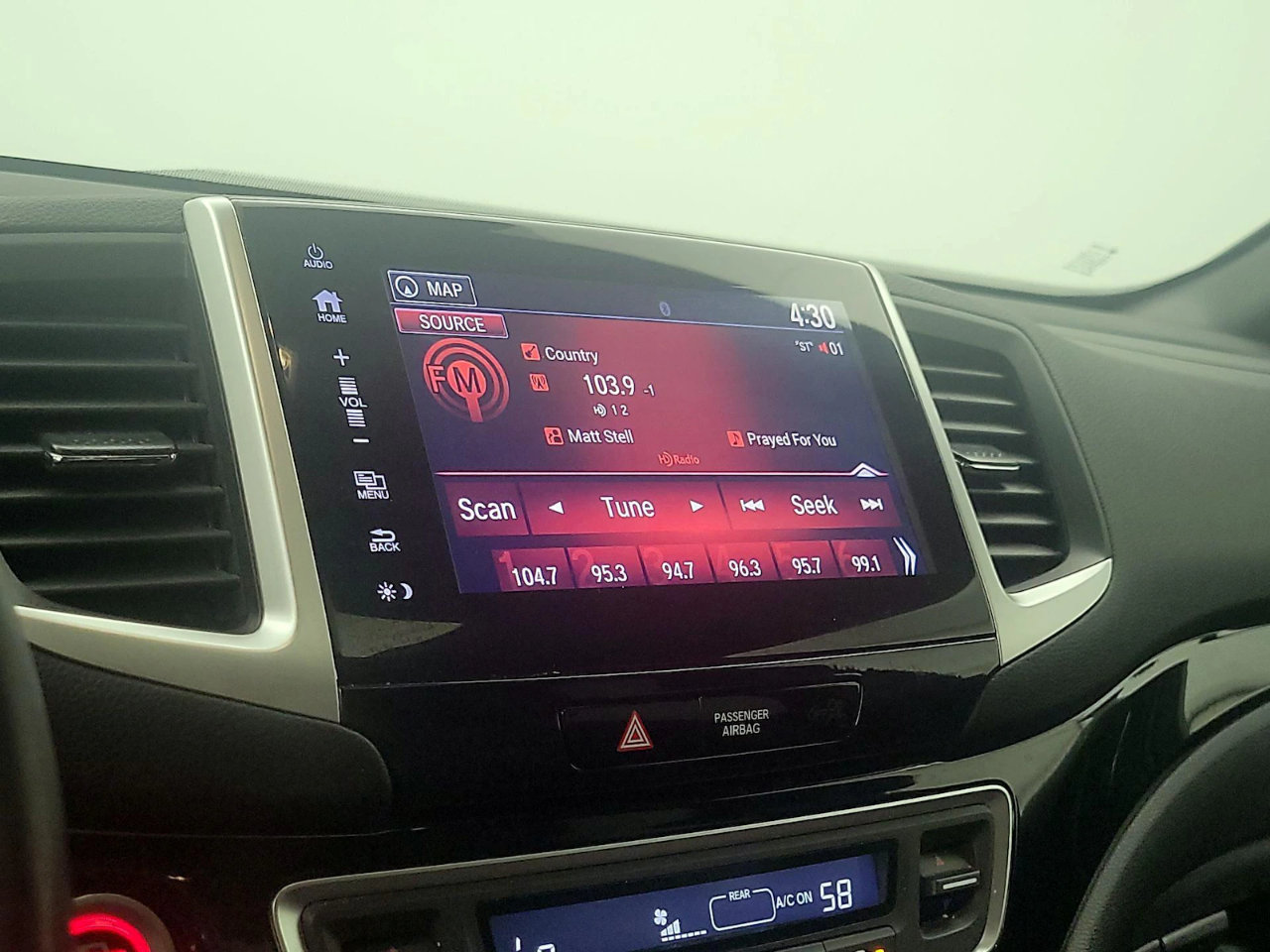 Honda Ridgeline Black Edition AWD 2018