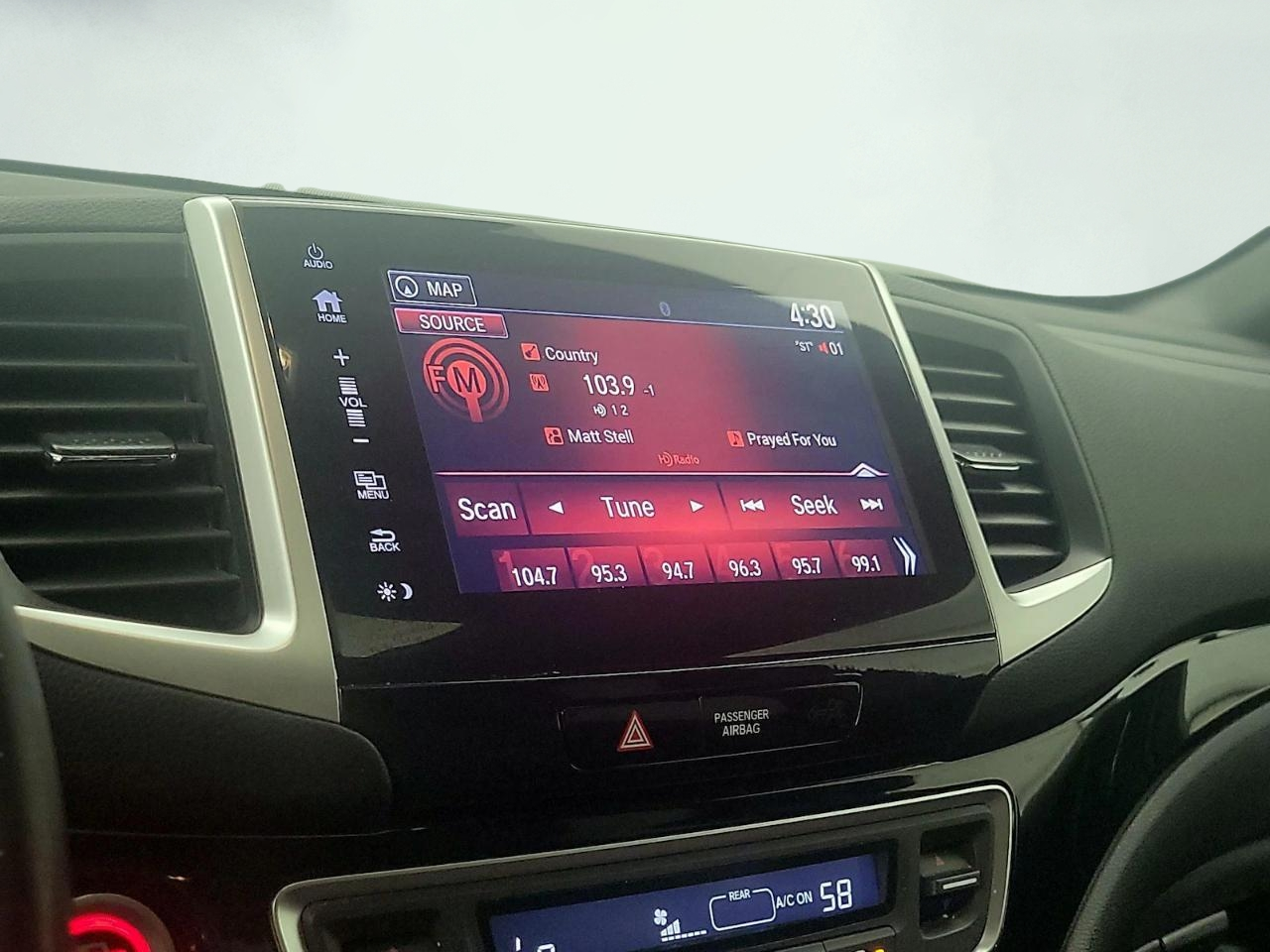 Honda Ridgeline Black Edition AWD 2018