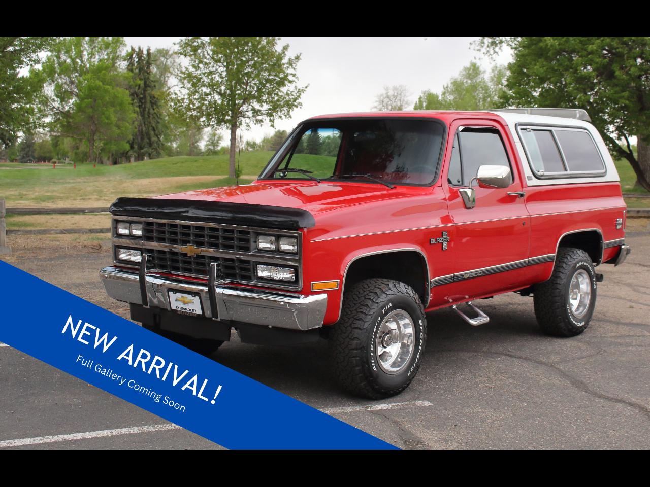 Chevrolet Blazer Silverado 4WD 1991
