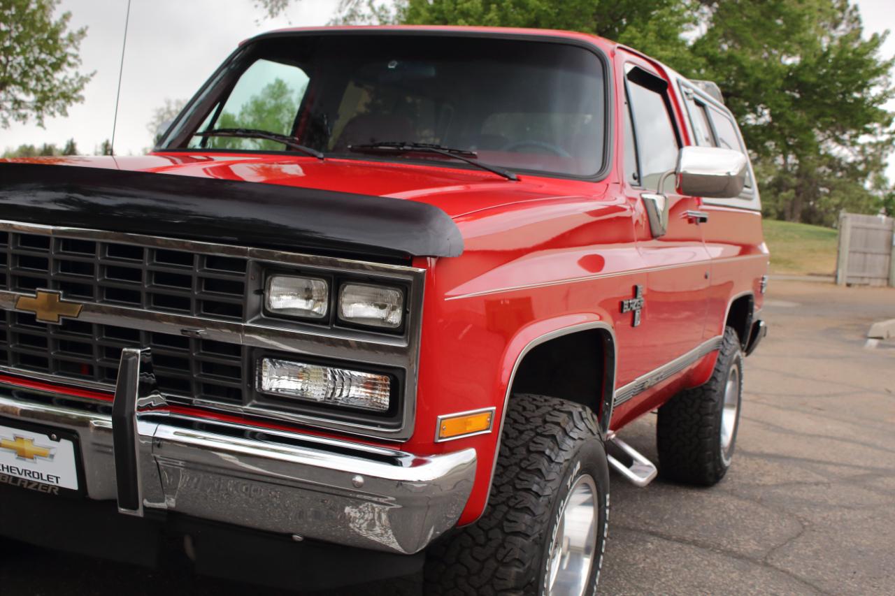 Chevrolet Blazer Silverado 4WD 1991
