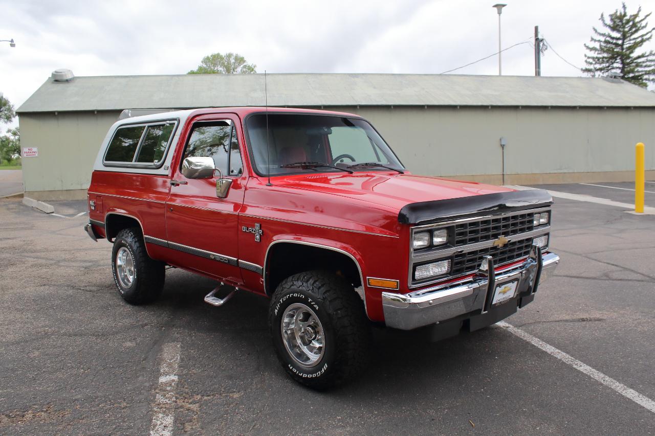 Chevrolet Blazer Silverado 4WD 1991