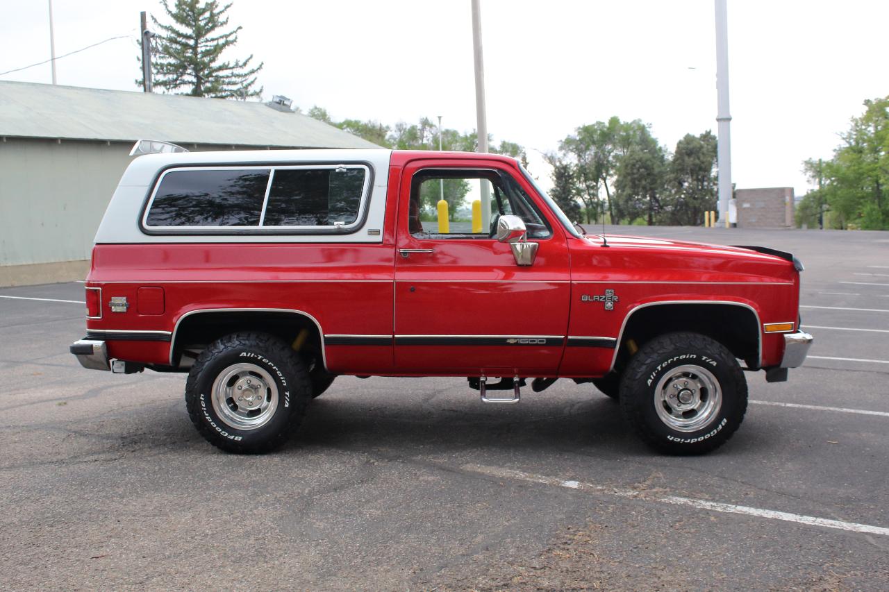 Chevrolet Blazer Silverado 4WD 1991