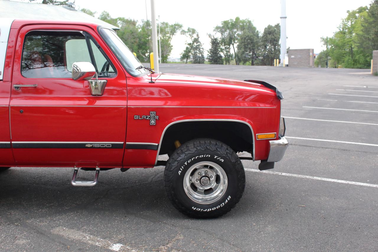 Chevrolet Blazer Silverado 4WD 1991