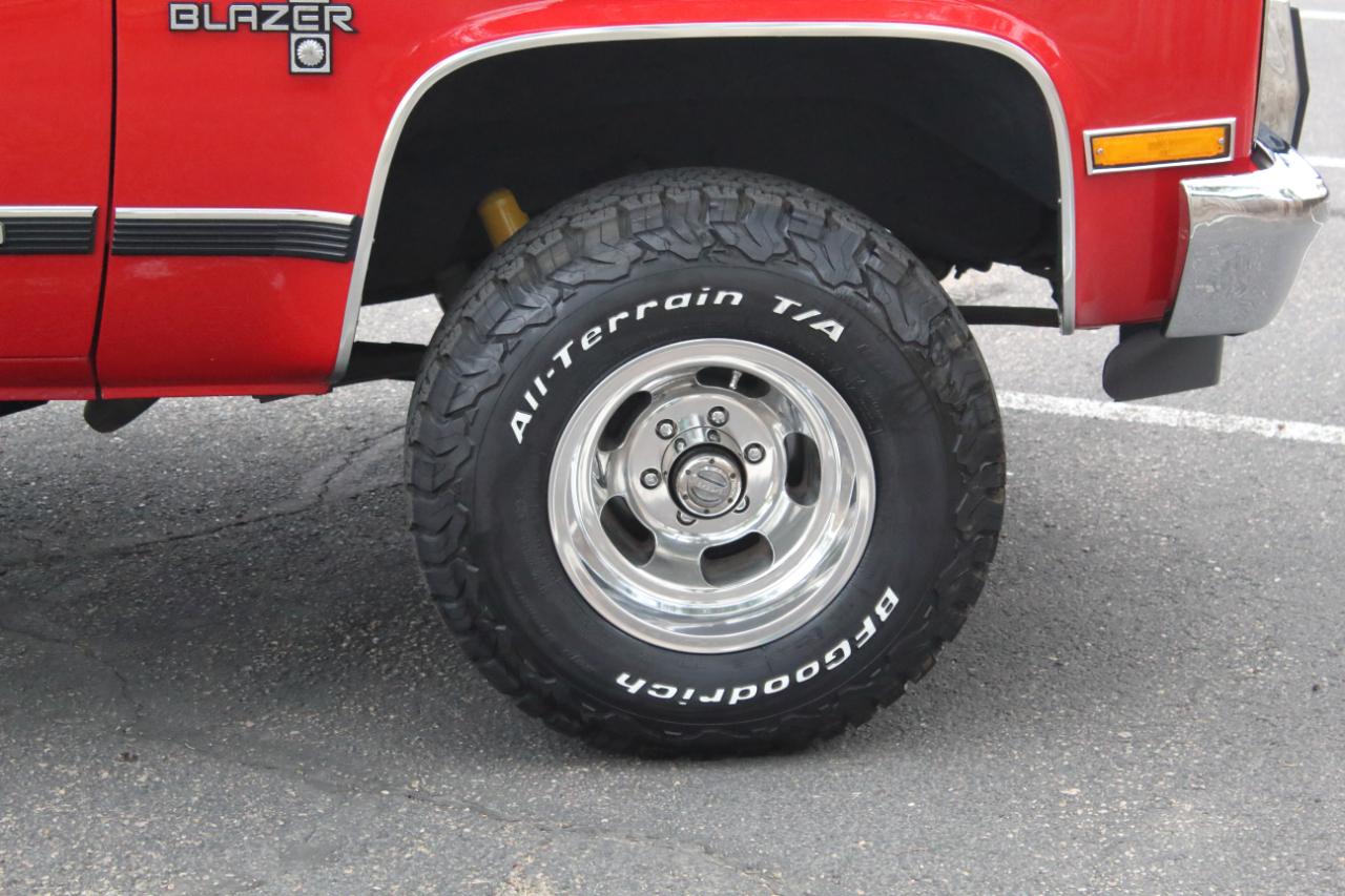 Chevrolet Blazer Silverado 4WD 1991