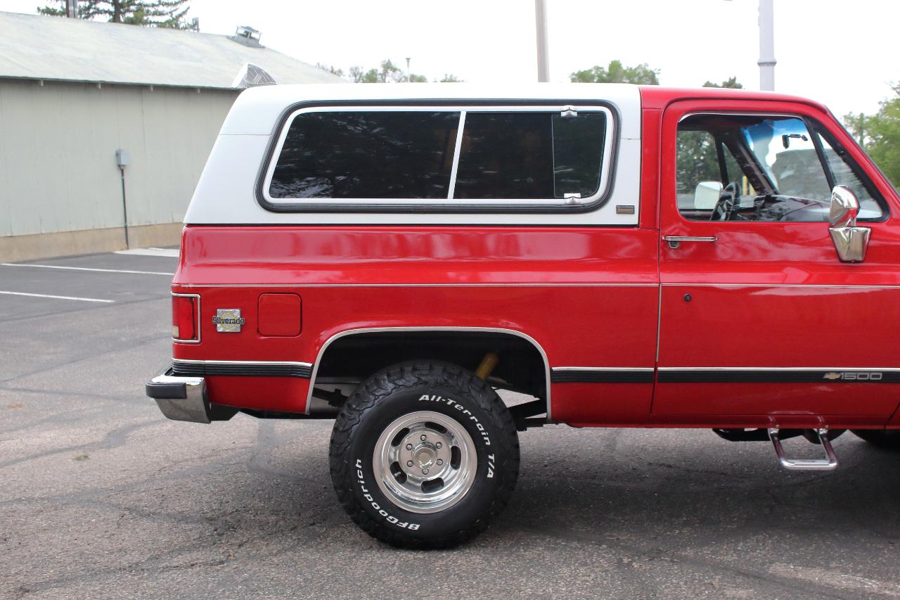 Chevrolet Blazer Silverado 4WD 1991