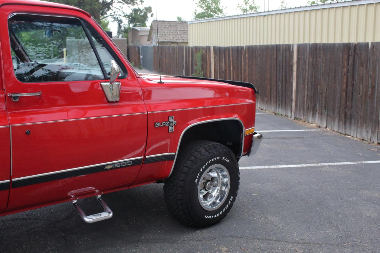 Chevrolet Blazer Silverado 4WD 1991