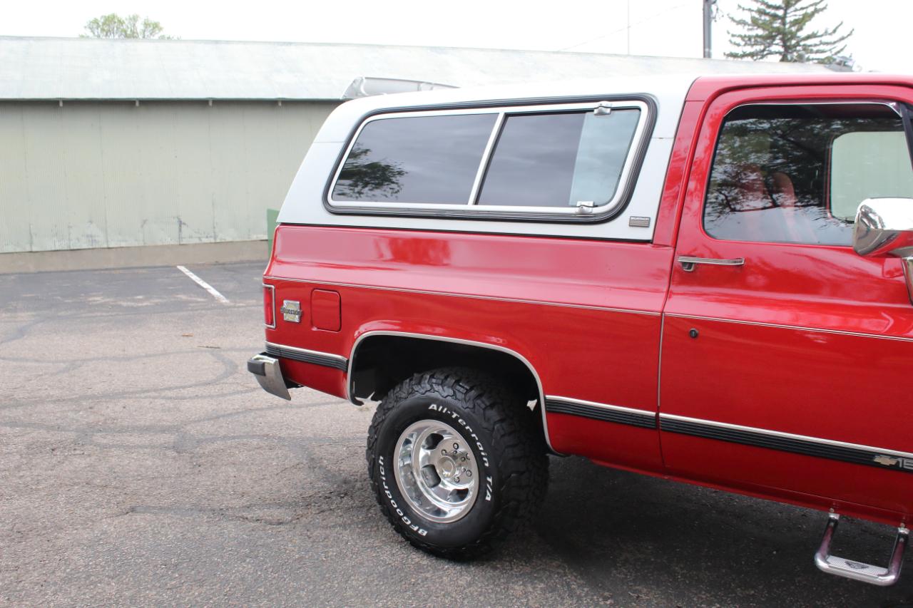 Chevrolet Blazer Silverado 4WD 1991