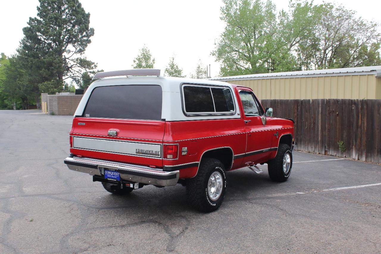 Chevrolet Blazer Silverado 4WD 1991