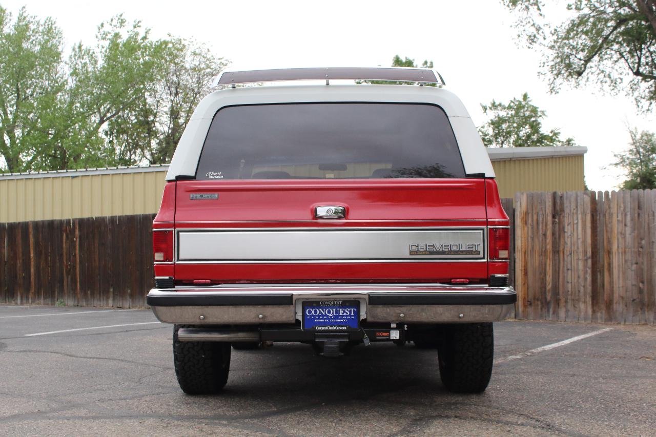 Chevrolet Blazer Silverado 4WD 1991