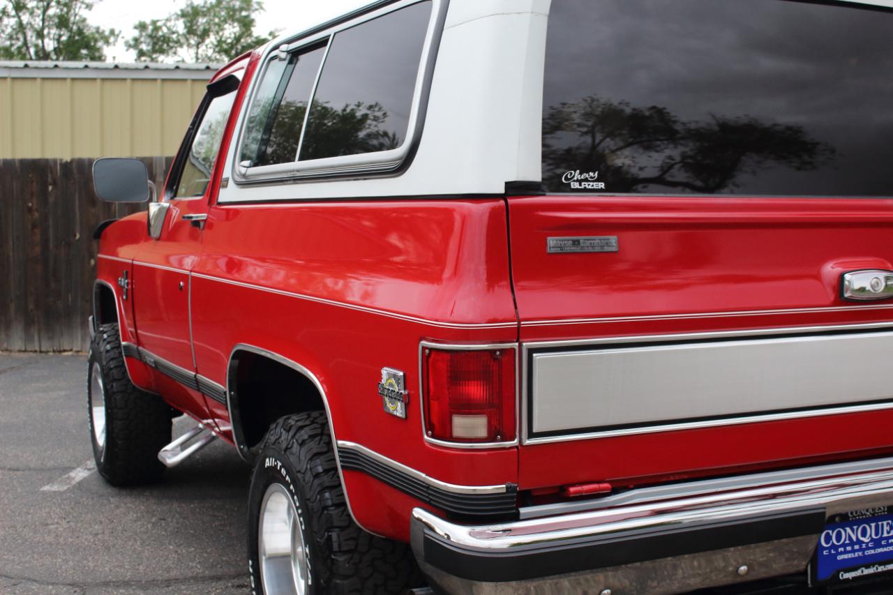 Chevrolet Blazer Silverado 4WD 1991