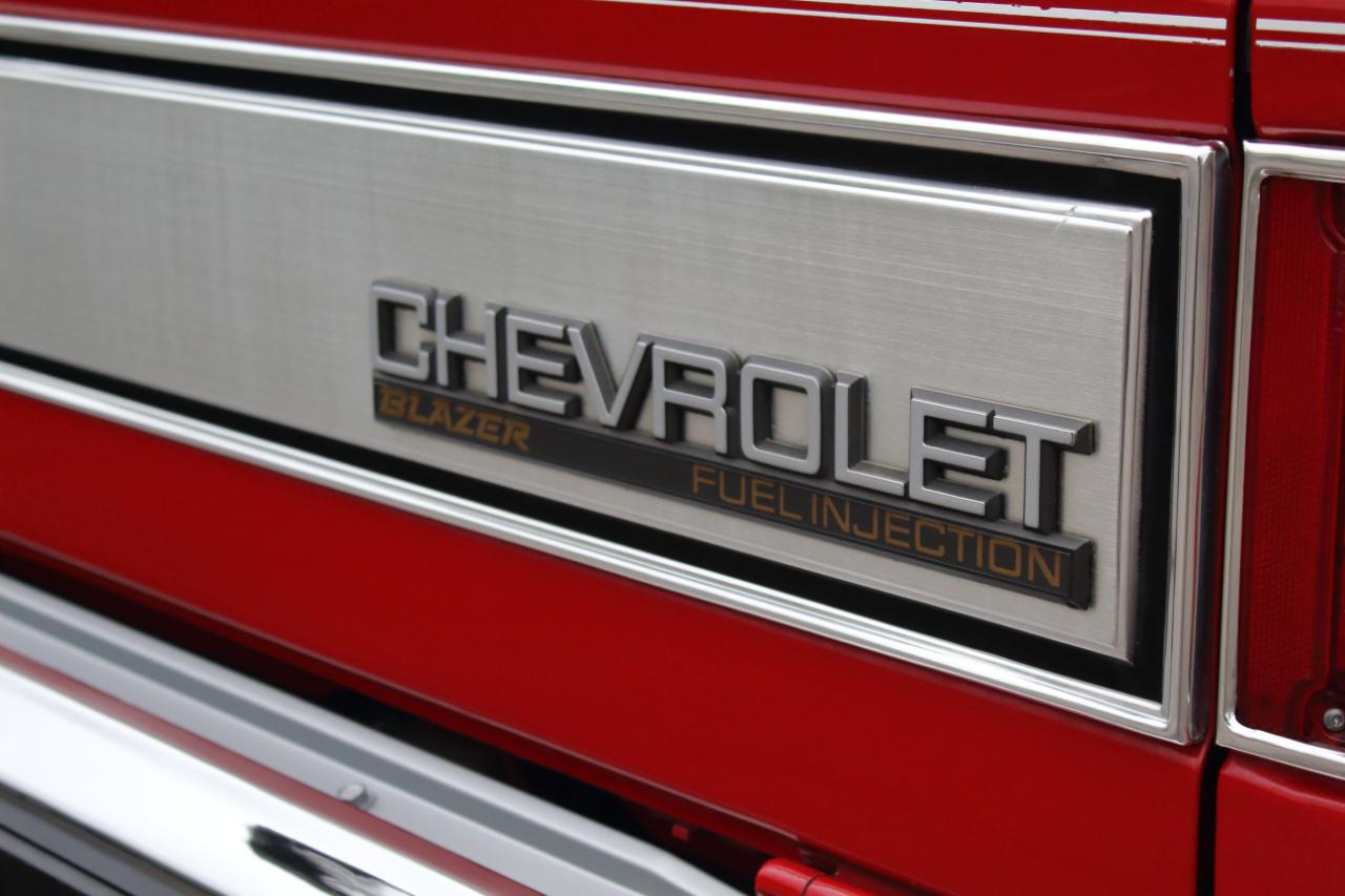 Chevrolet Blazer Silverado 4WD 1991