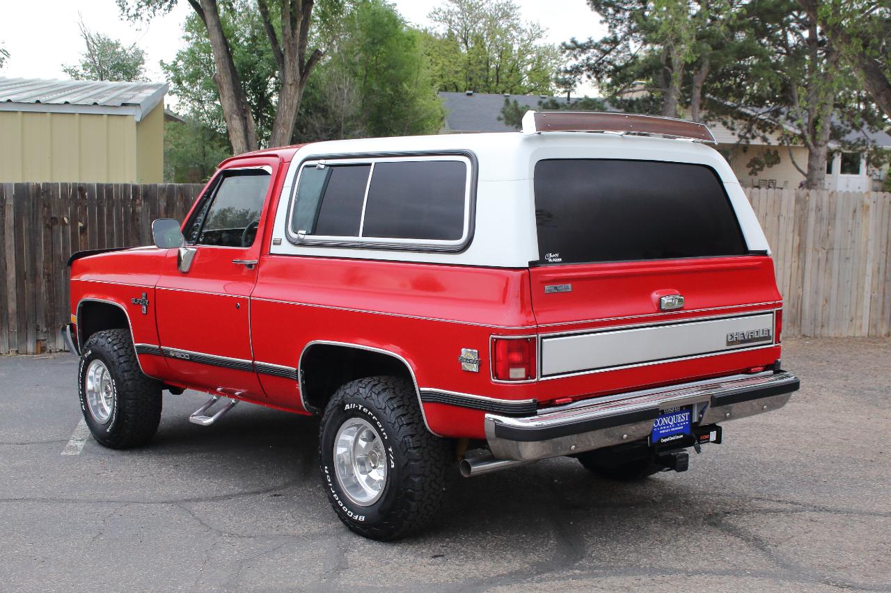 Chevrolet Blazer Silverado 4WD 1991