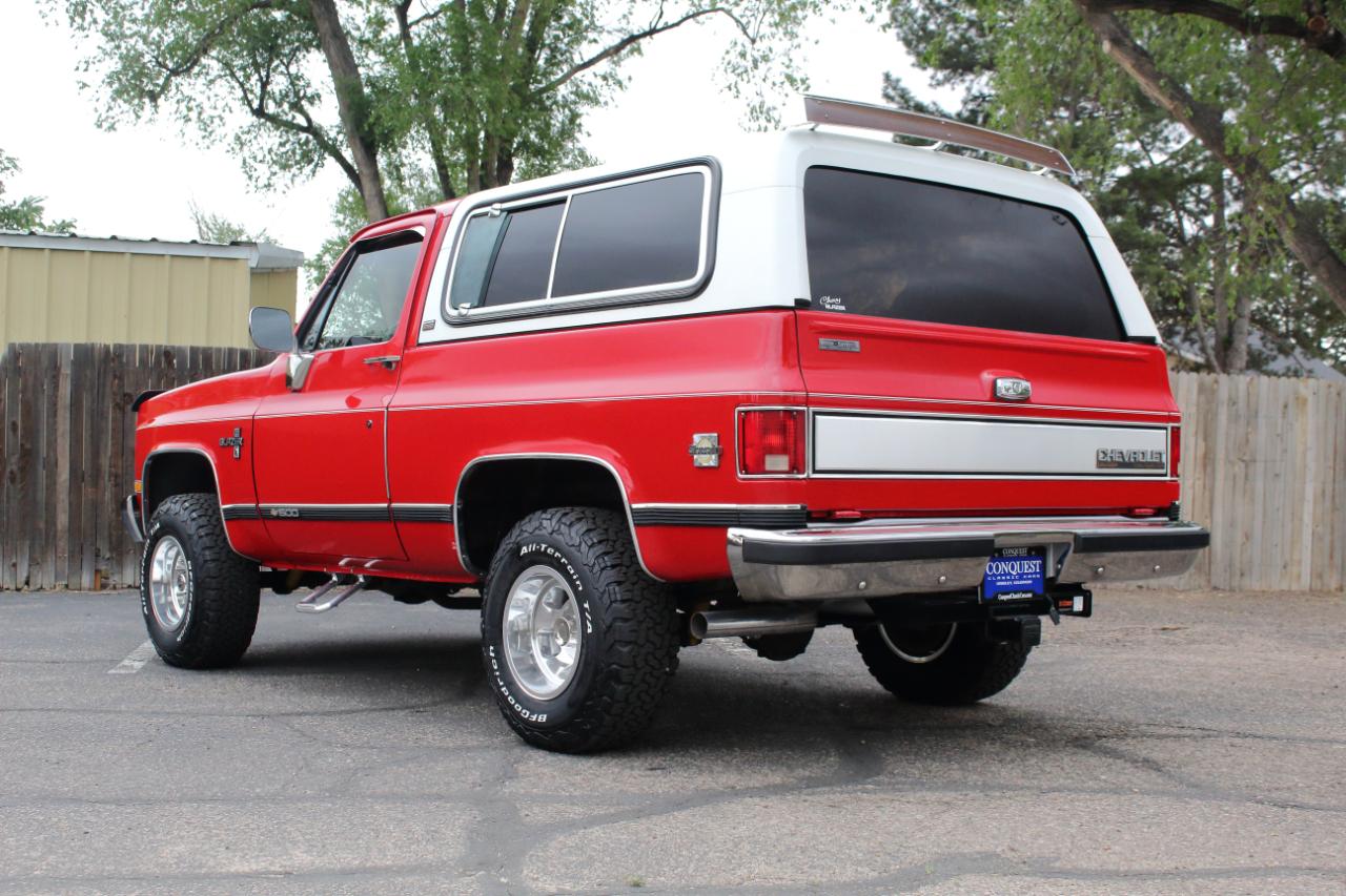 Chevrolet Blazer Silverado 4WD 1991