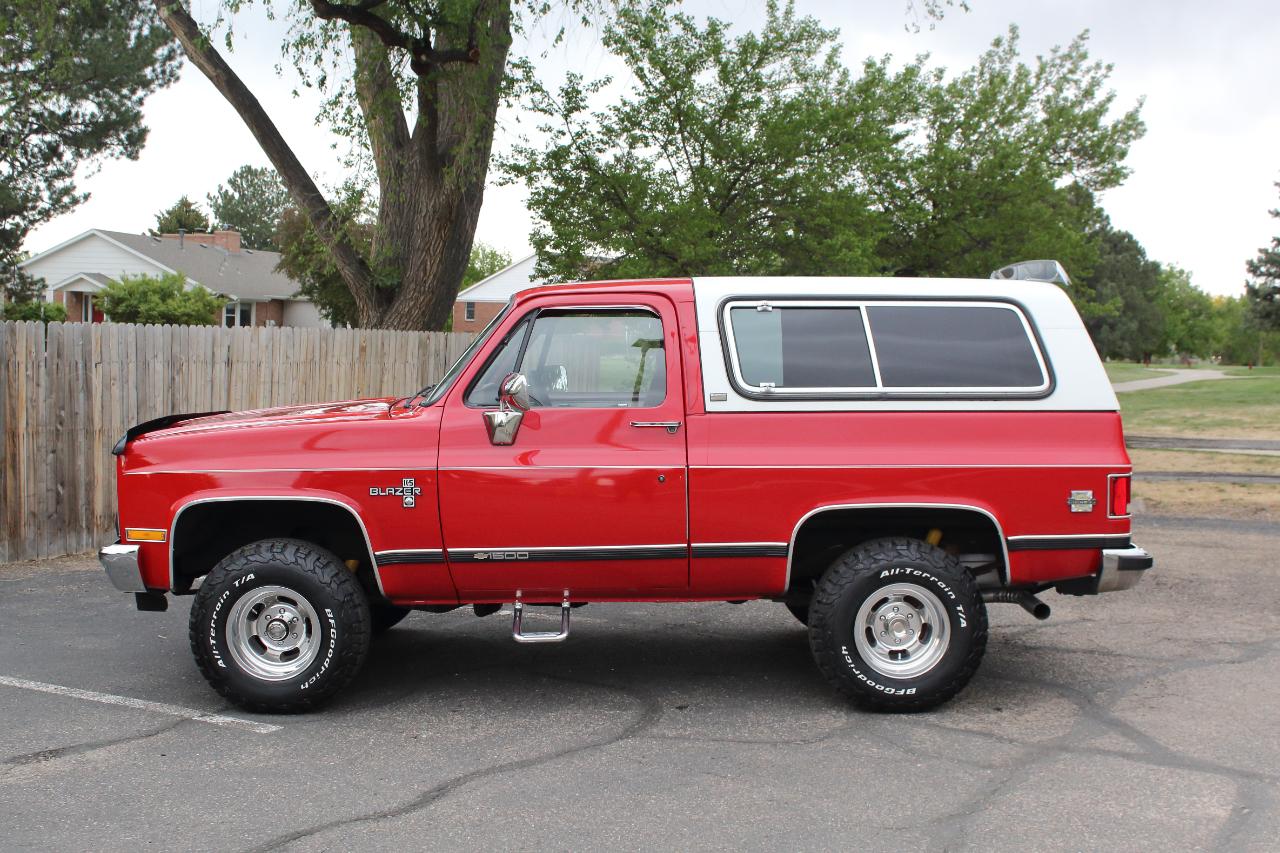 Chevrolet Blazer Silverado 4WD 1991