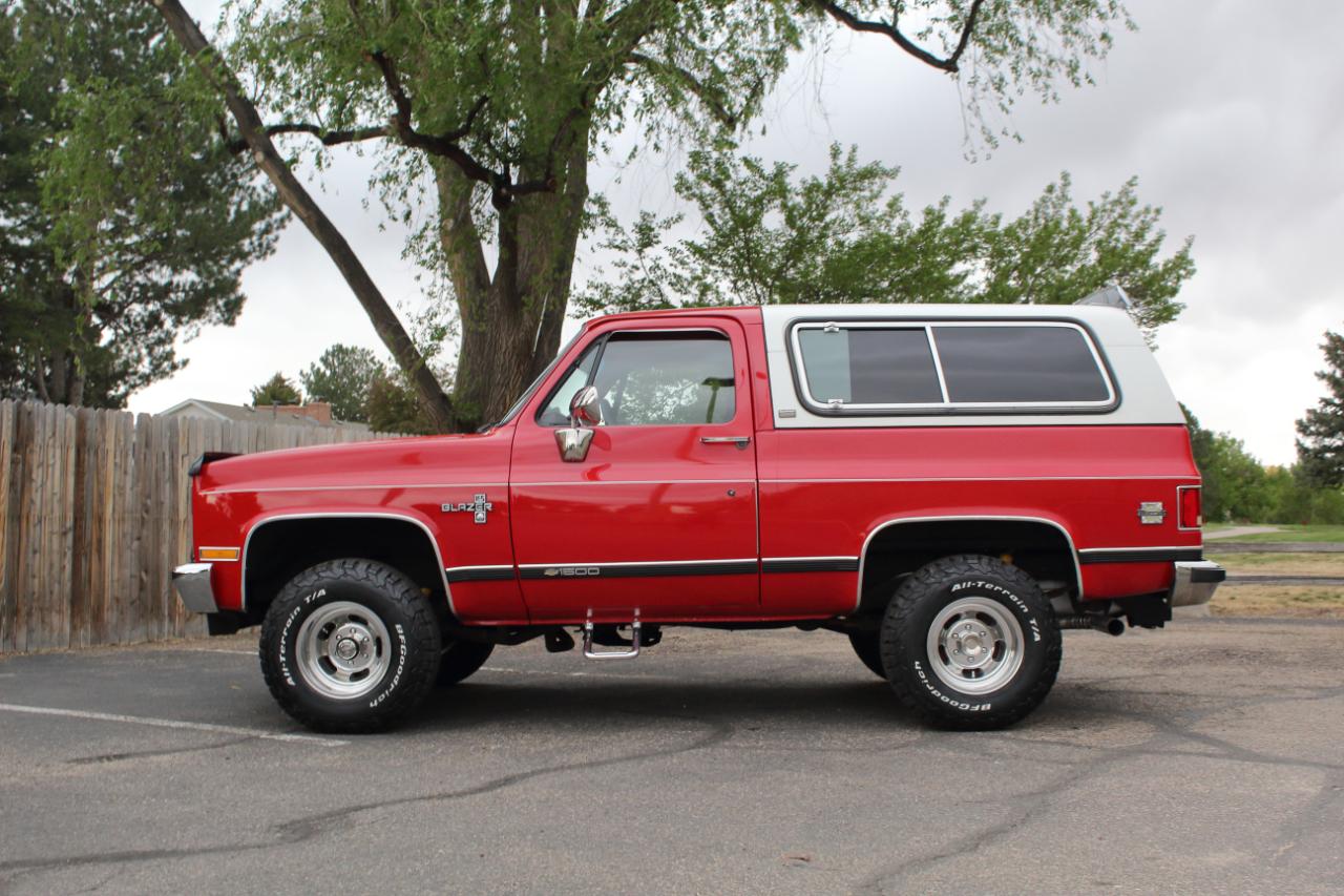 Chevrolet Blazer Silverado 4WD 1991