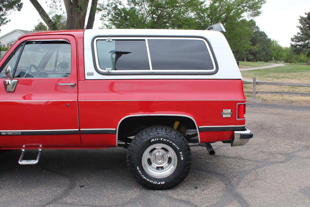 Chevrolet Blazer Silverado 4WD 1991