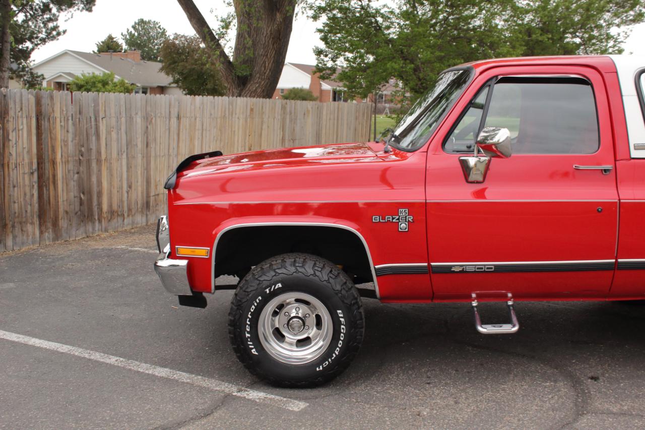 Chevrolet Blazer Silverado 4WD 1991