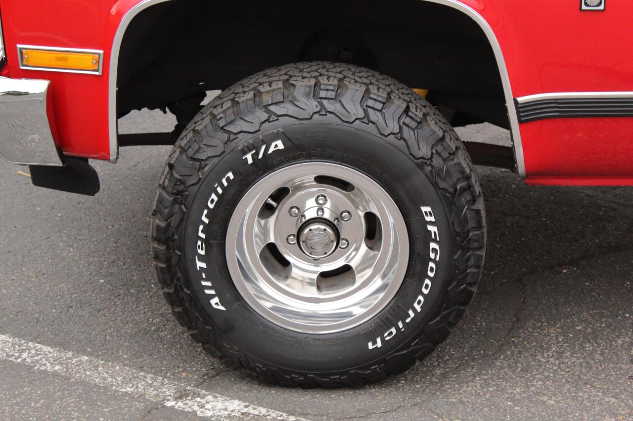 Chevrolet Blazer Silverado 4WD 1991