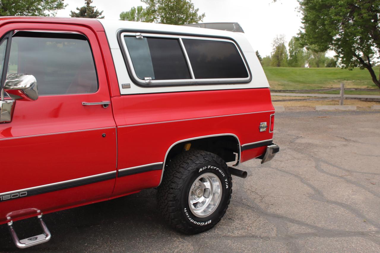 Chevrolet Blazer Silverado 4WD 1991