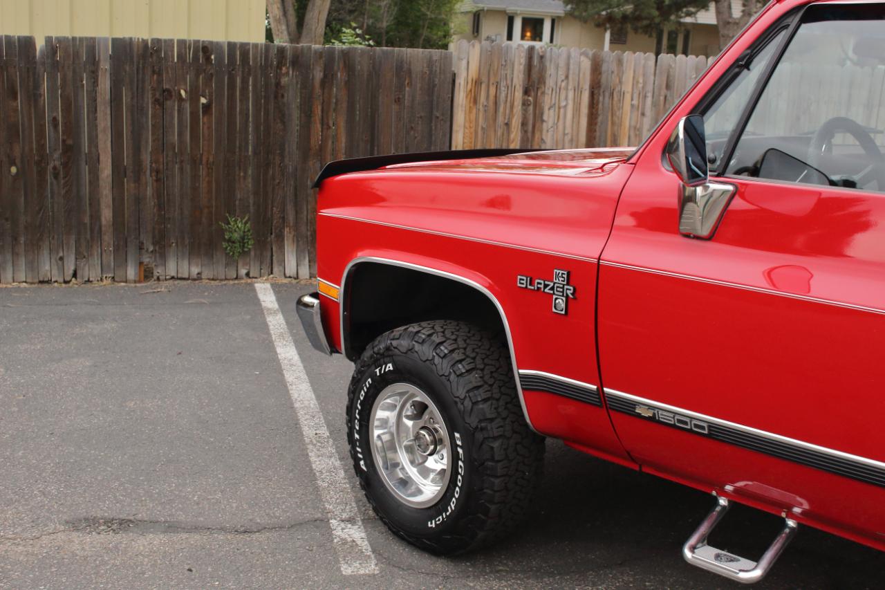 Chevrolet Blazer Silverado 4WD 1991