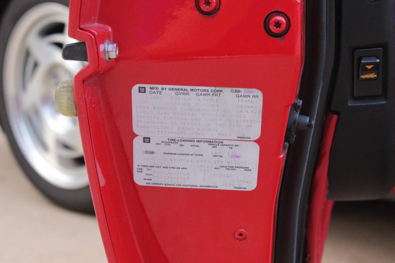 Chevrolet Corvette Coupe 1990