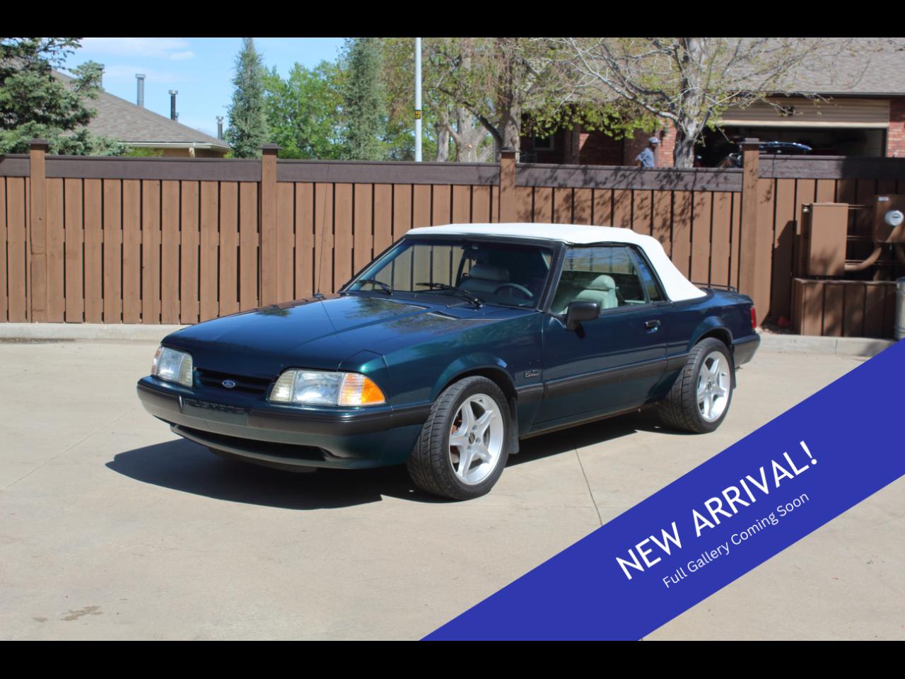 Ford Mustang LX 5.0L convertible 1991