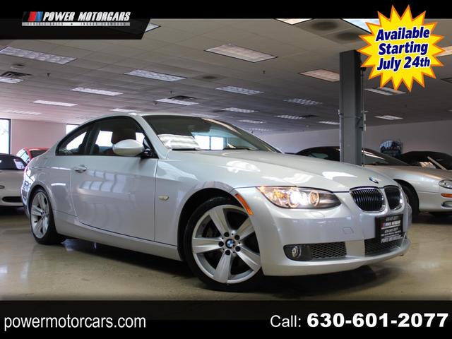 Silver 2009 BMW 3 Series Coupe Rear-Wheel Drive Automatic