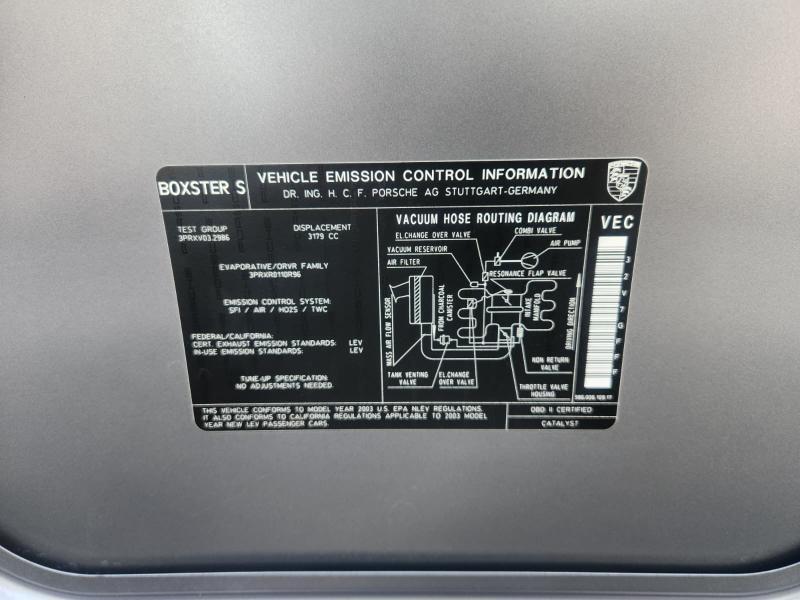 Porsche Boxster S 2003