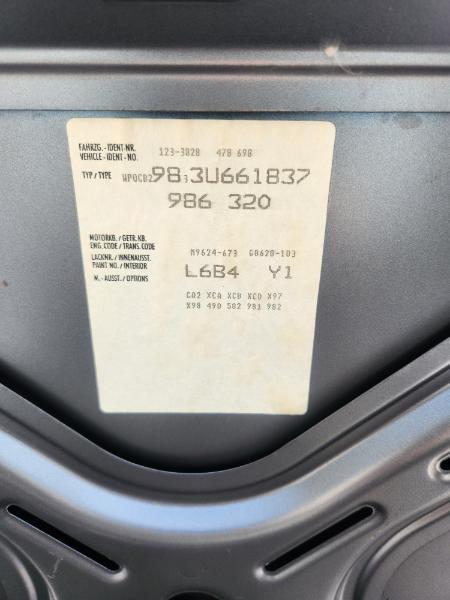 Porsche Boxster S 2003