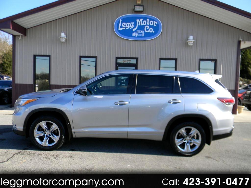 Used 2015 Toyota Highlander Limited Awd V6 For Sale In Piney Flats