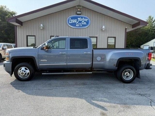 Blue 2016 Chevrolet Silverado 3500HD Pickup Truck Four-Wheel Drive Automatic