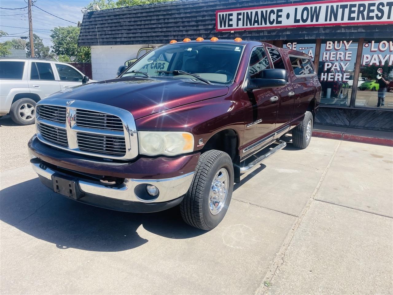 Dodge Ram 3500 4dr Quad Cab 140.5" WB 4WD SRW SLT 2004