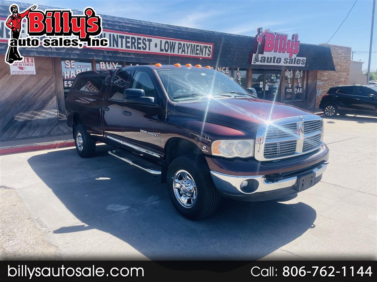Dodge Ram 3500 4dr Quad Cab 140.5" WB 4WD SRW SLT 2004