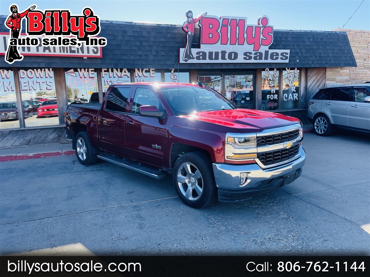 2016 Chevrolet Silverado 1500 2WD Crew Cab 143.5" LT w/1LT