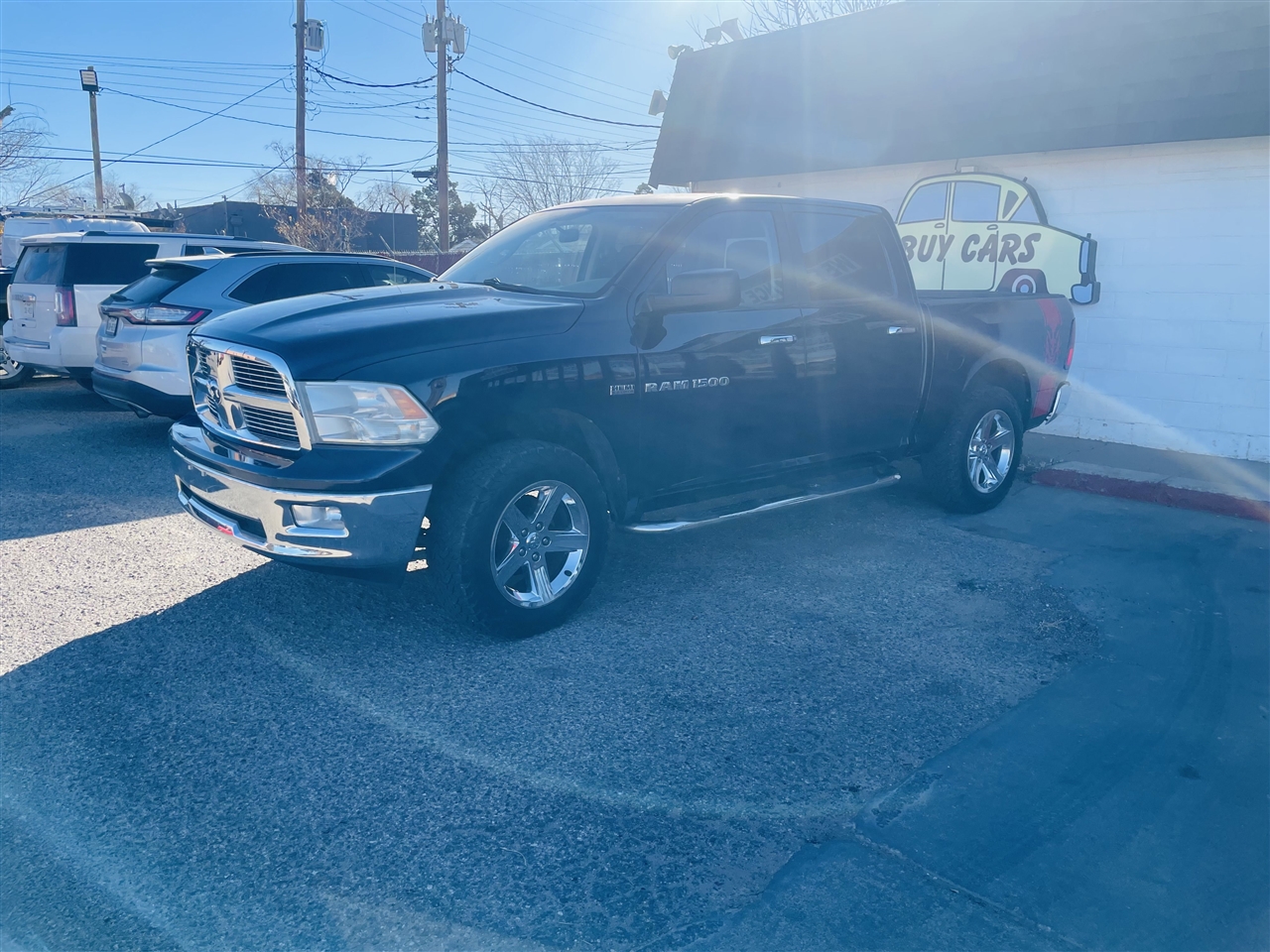 RAM 1500 4WD Crew Cab 140.5" Big Horn 2012