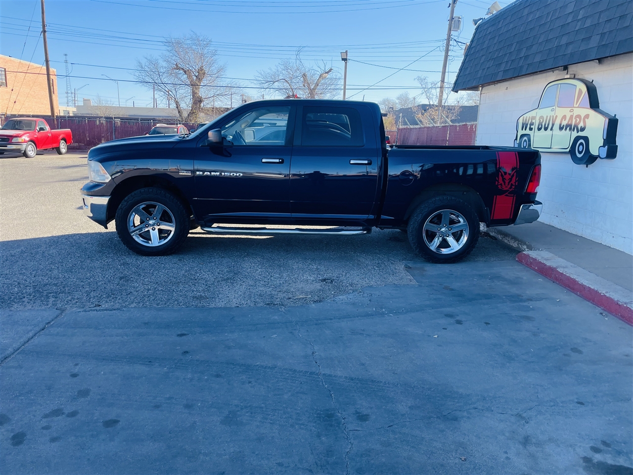 RAM 1500 4WD Crew Cab 140.5" Big Horn 2012