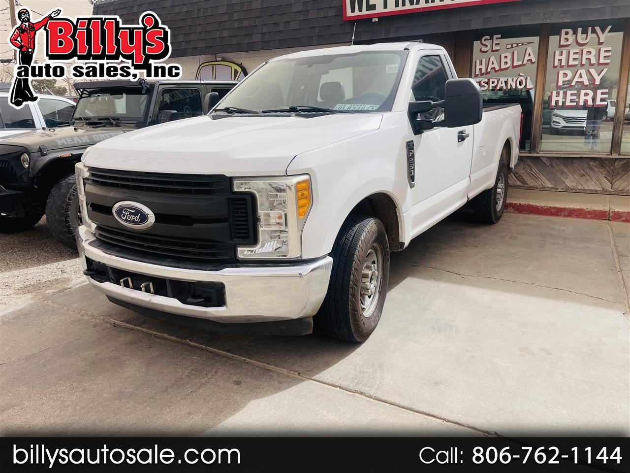 2017 Ford Super Duty F-250 SRW XL 2WD Reg Cab 8' Box